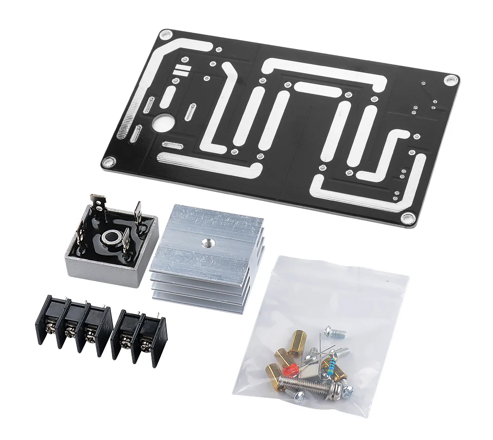 Placa de Filtro de Energia Grande para Amplificador Retificador Aiyima Única Kits Diy Placa Pcb 10000uf - 50v Corrente 1969 50a - Image 5