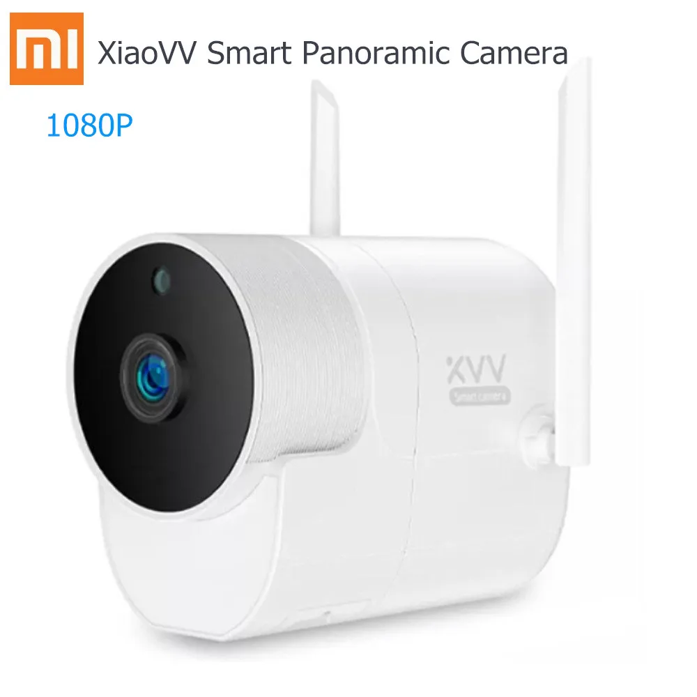 Xiaomi Xiaovv Mijia Smart 1080P панорамный Водонепроницаемый 180 ° Открытый IP инфракрасный