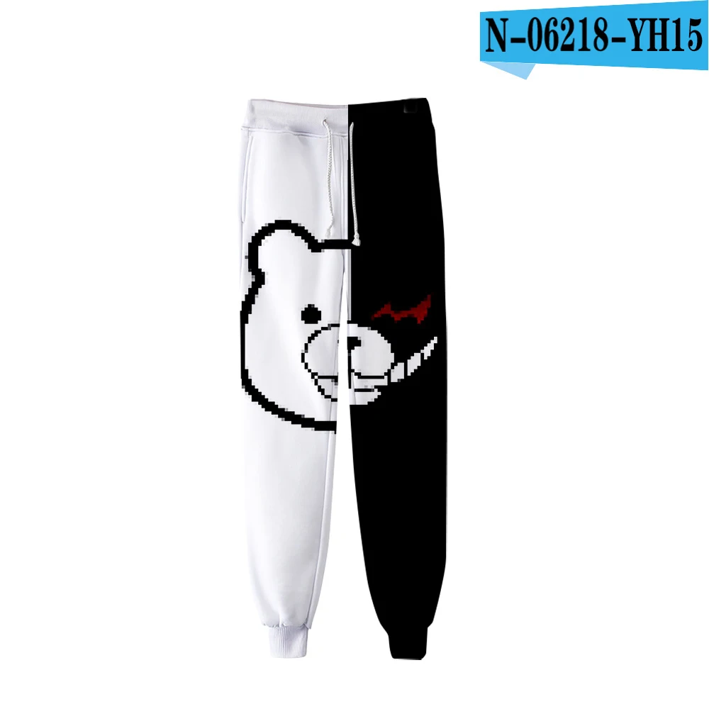 Monokuma игра для psp 3D брюки высокого качества спортивные штаны лосины Модный популярный тренд удобные повседневные штаны - Цвет: N06218
