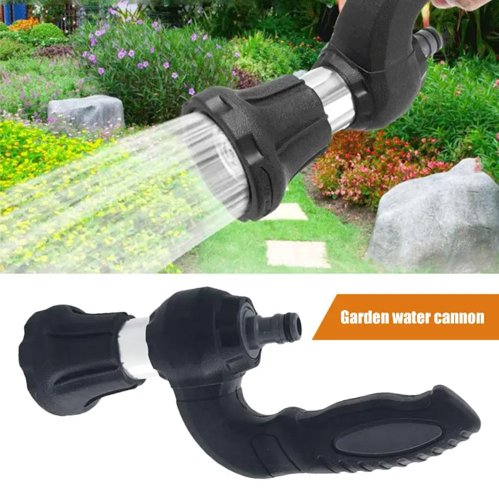 

Mighty Power Hose Blaster Fireman Nozzle Lawn Garden Super Powerful Home Original Car Washing by Bulb Head Wash Water Your Lawn