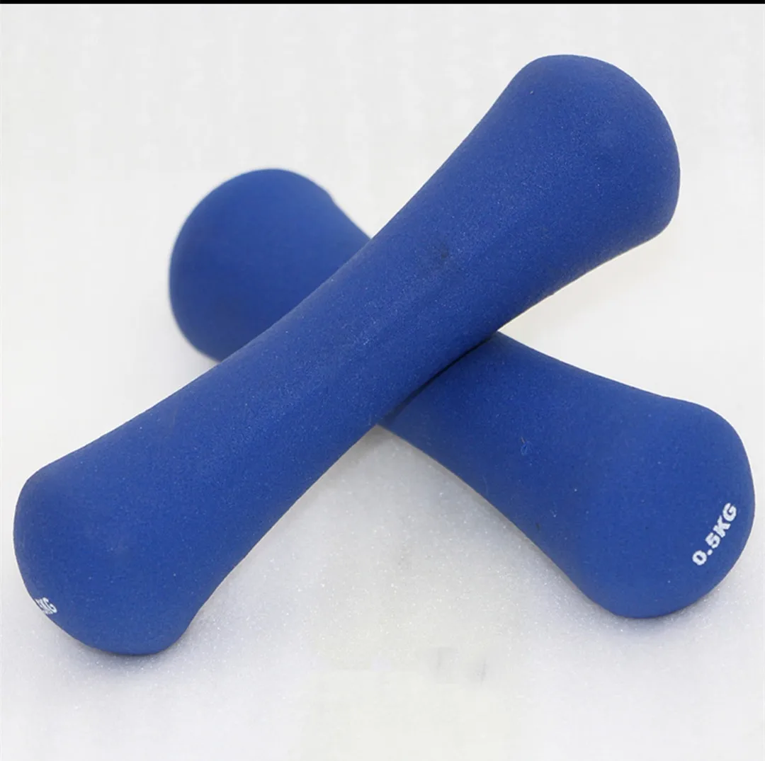 

6kg Dip dumbbell ladies home thin arm fitness equipment A pair of 2