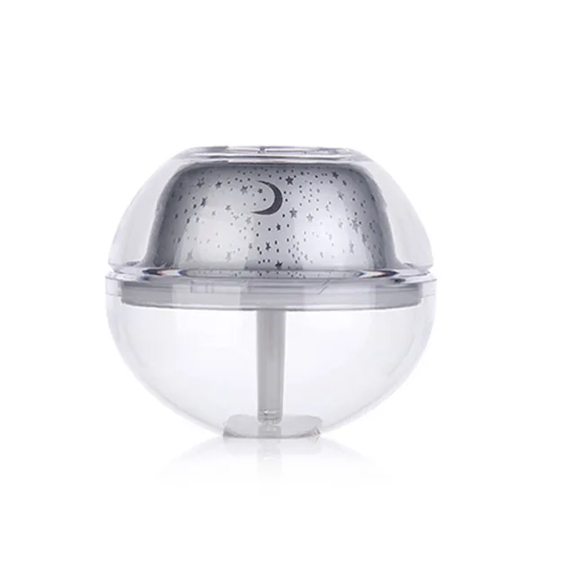 USB Crystal night lamp projector 500ml air humidifier Desktop Aroma diffuser ultrasonic mist maker LED light for home | Бытовая техника