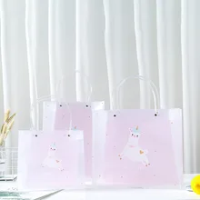 10 шт./компл. ягненка пластиковый пакет из ПВХ PP матовый прозрачный пользовательские печатные высокого класса портативная одежда