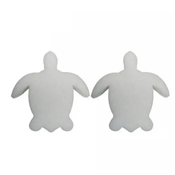 

20Pcs Clean Tool White Floating Spa Sponge Turtle Oil Absorbing Hot Tub Skimmer Scum Absorber Cleaners for Swimming Pool Dropshi