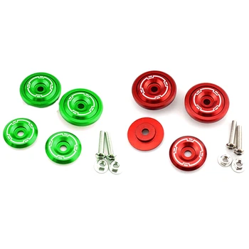 

For Kawasaki Z900 Z 900 2017 2018 Motorcycle Accessories Z900 Cnc Aluminum Frame Hole Cap Cover With Screws Fairing Guard Z900