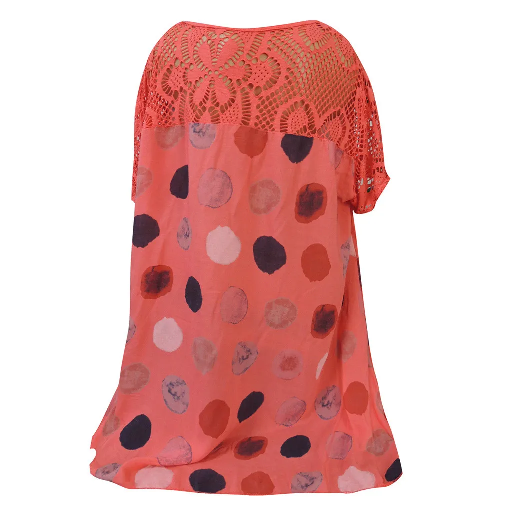 Blusas mujer de moda,, блузка для беременных, рубашка для женщин, с круглым вырезом, с принтом, из кусков, с вырезами, с коротким рукавом, блузка, рубашка, топы