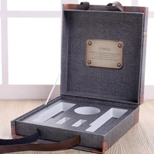 Изготовленная на заказ Роскошная матовая Складная магнитная подарочная упаковочная коробка, складная коробка с лентой и магнитом- PX11315