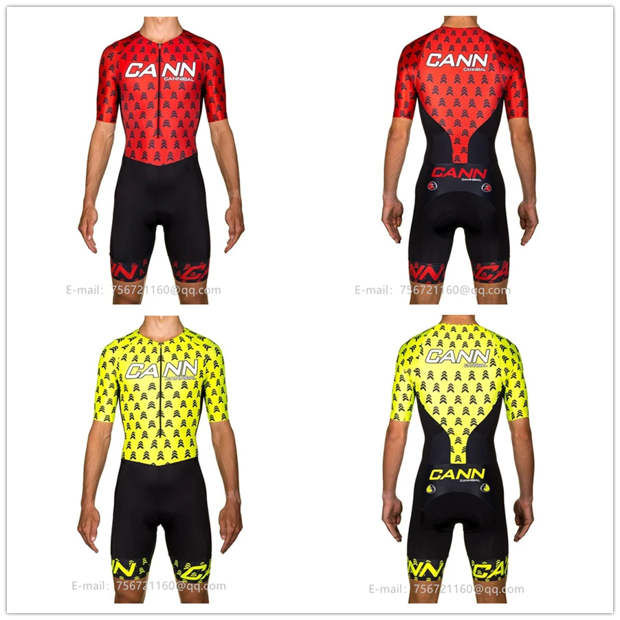CANNIBAL pro team, летний облегающий костюм для велоспорта, мужской, ropa ciclismo, спортивный, для улицы, Железный человек, Триатлон, три части, MTB, кожаный костюм