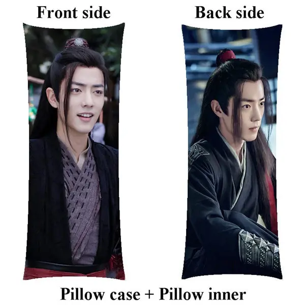 Драматическая подушка для девочек с длинными подушками Xiao Zhan, включая внутреннюю - Цвет: pillow picture