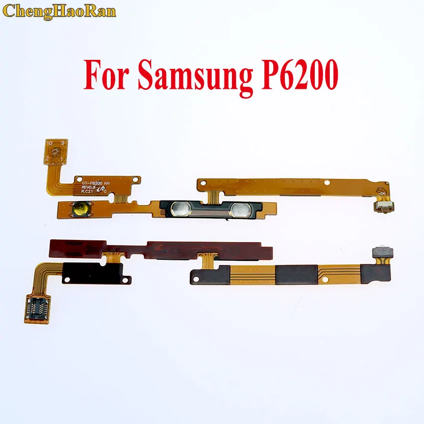 ChengHaoRan 1pcs Power on/Off Button Flex Cable for Samsung Galaxy Tab 7.0 Plus P6200 Tablet | Обустройство дома