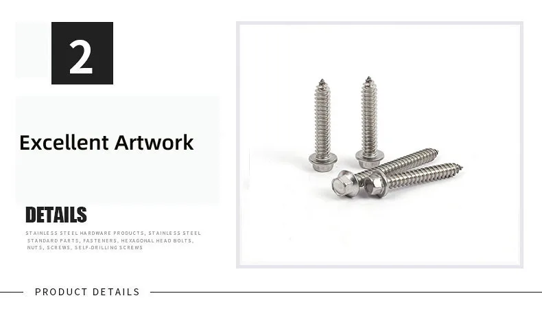 304 hex head self tapping detail 4