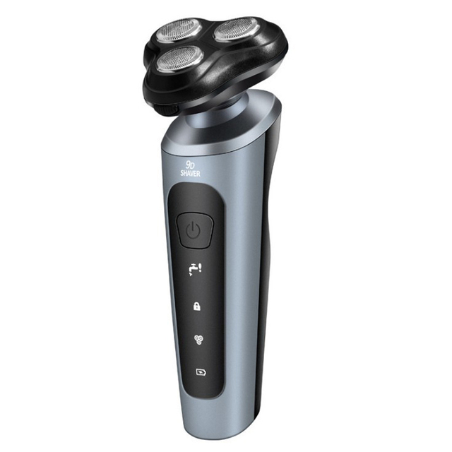 Charging Full Body Washing Men's 3-Blade Electric Shaver Beard Nasal Hair Liquid Hair Trimmer Hair Clipper Face Wash