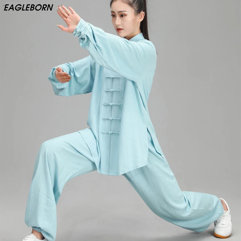 Комплект одежды Tai Chi традиционная китайская одежда для женщин Wushu костюм кунг-фу