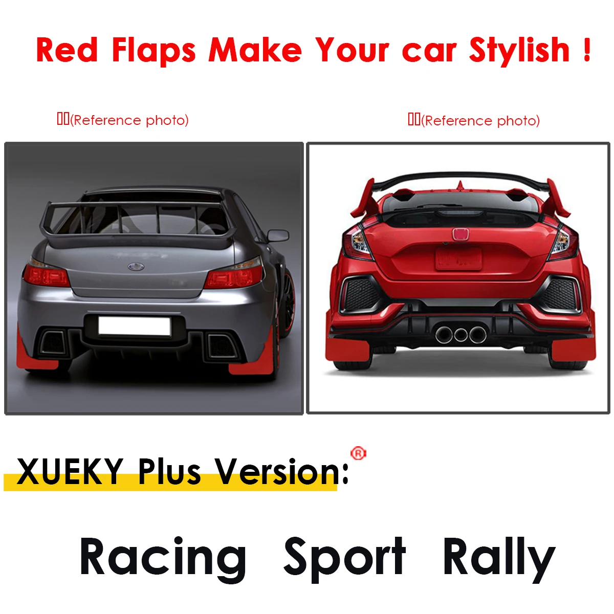 Брызговики для Honda Civic Тип R Type S GX Mugen Si EK9 EP3 FD2 FN2 RR RC GT FK2 FK8|Грязезащита| |