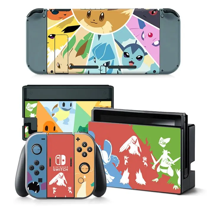 0003 OSTSTICKER для Pocket ELF виниловые наклейки для консоли nintendo Switch и контроллера Joy-Con - Цвет: 0003