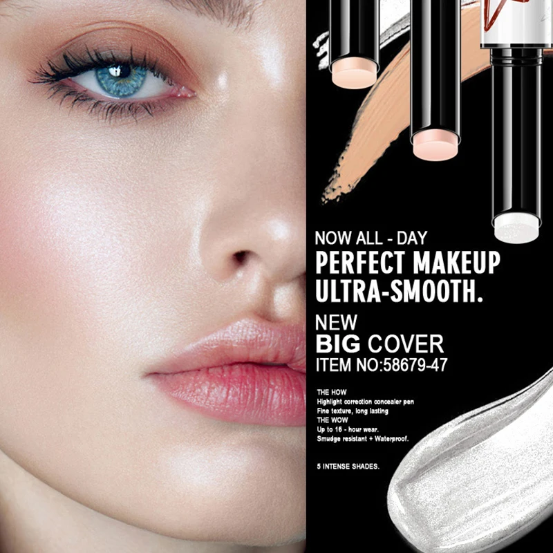 Pearl Press Highlight Rod Beaded Silkworm Three Colors Are Optional Concealer Pen | Красота и здоровье