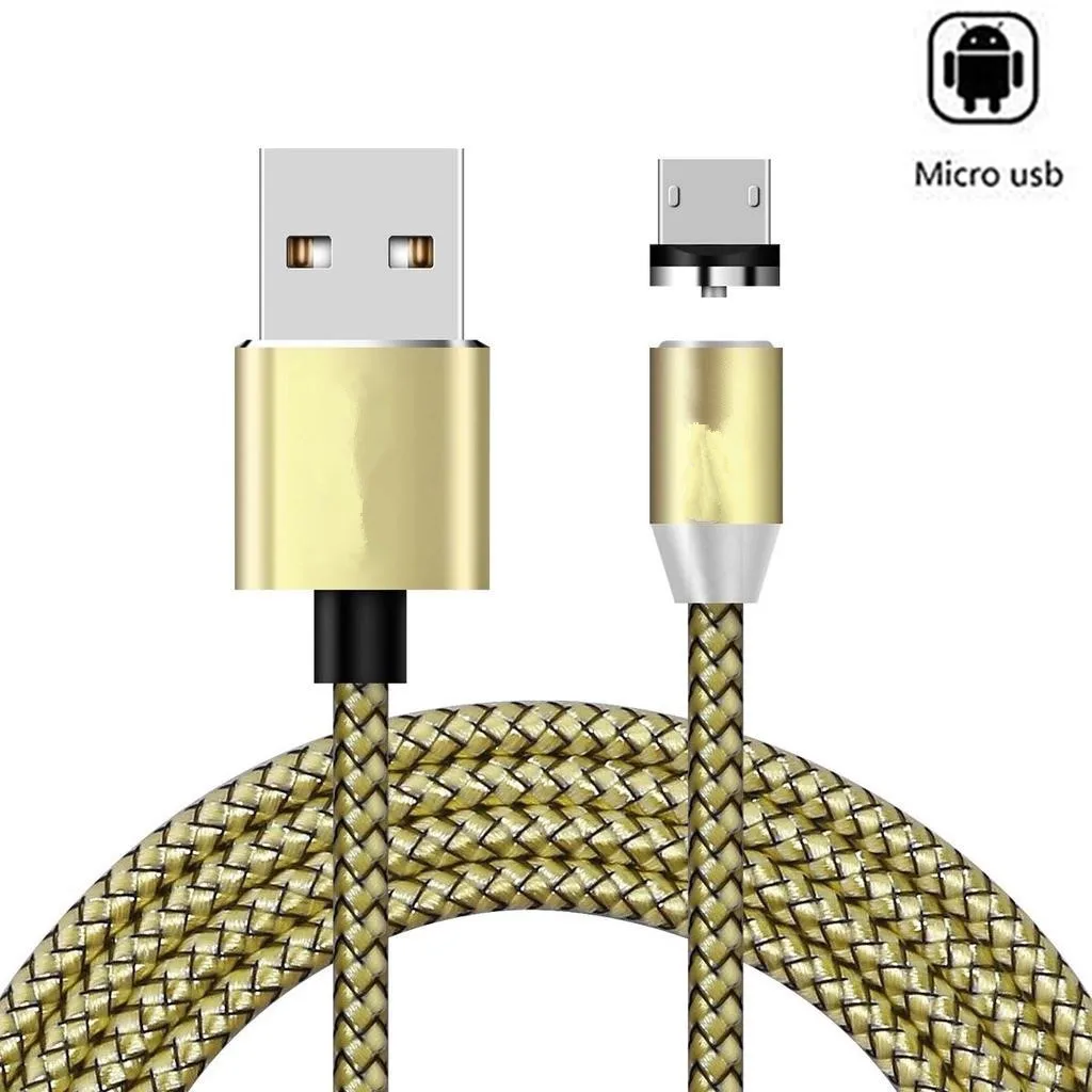 Магнитный кабель usb type C для быстрой зарядки usb c кабель для передачи данных для samsung S10 S9 S8 xiaomi mi 8 a2 redmi note 7 светодиодный магнитный кабель