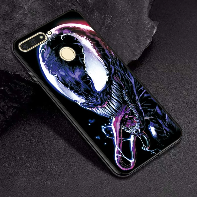 TPUBLK664 Для huawei P Smart Z Plus модный Venom ЧЕРНЫЙ чехол ТПУ для huawei Y9 Prime чехол для телефона Y5 Y6 Y7 Prime чехол s задняя крышка - Цвет: TPUBLK664