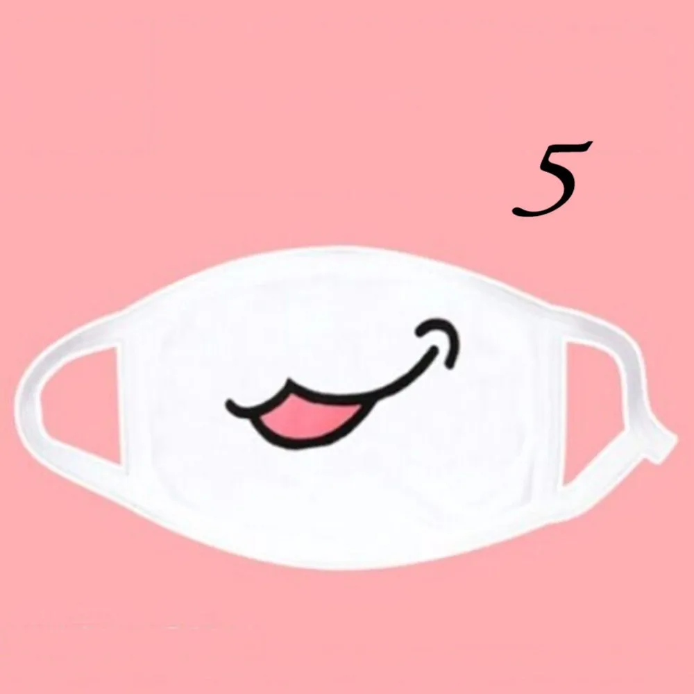 1 шт хлопок Пылезащитная маска для лица аниме мультфильм медведь Женщины Мужчины муфельные маски со ртом для лица горячая распродажа - Цвет: A5