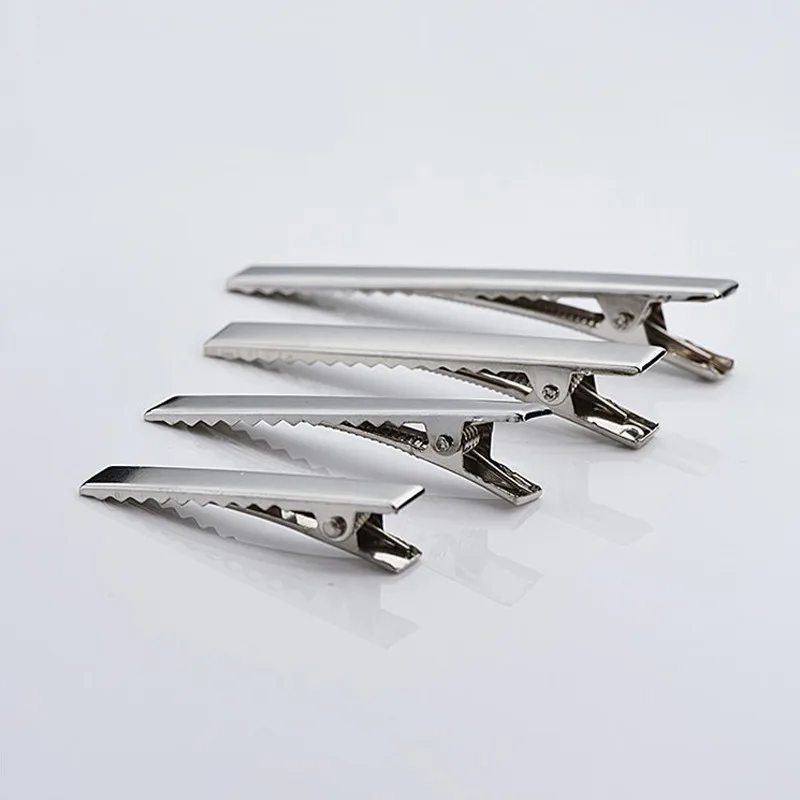Description Picture 3 of item50pcs/lot Metal Crocodile Clips Cable Lead Testing Metal Alligator Clips Clamps Hair Clips Hairpins 35mm-75mm
