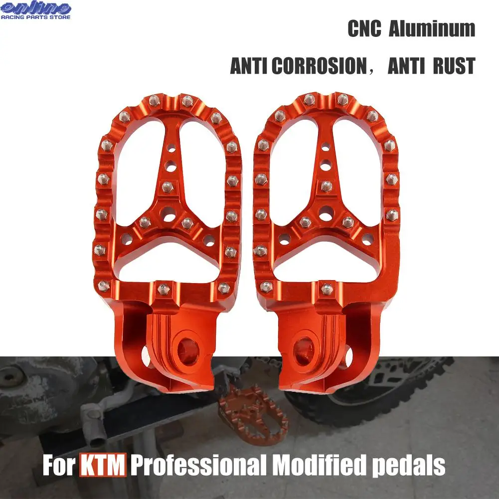 Cnc Foot Pegs Footrest For Ktm Sx Sxf Exc Excf Xcf Xcw Xcfw 50 65 85