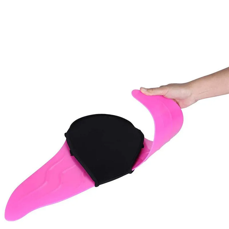 Lot De 2 Paires De Palmes De Natation En Silicone - Entraînement Piscine, Réduit La Résistance De L'eau