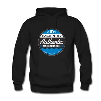 

New Mopar Authentic American Musicle Logo Men's Classic Hoodie Size S-XXL USA