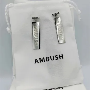 

Ambush Earrings Fashion Punk Rectangle Hoop Earrings Pendant Drop Dangle Earrings Jewelry