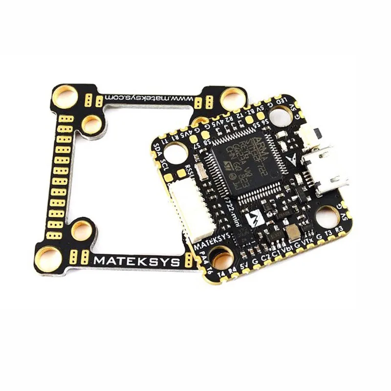 

Hot 1PC Matek System F722 Mini Flight Control FPV Crossing Racing for RC Drone Four-axis Quadcopter Multicopter Spare Parts Acc