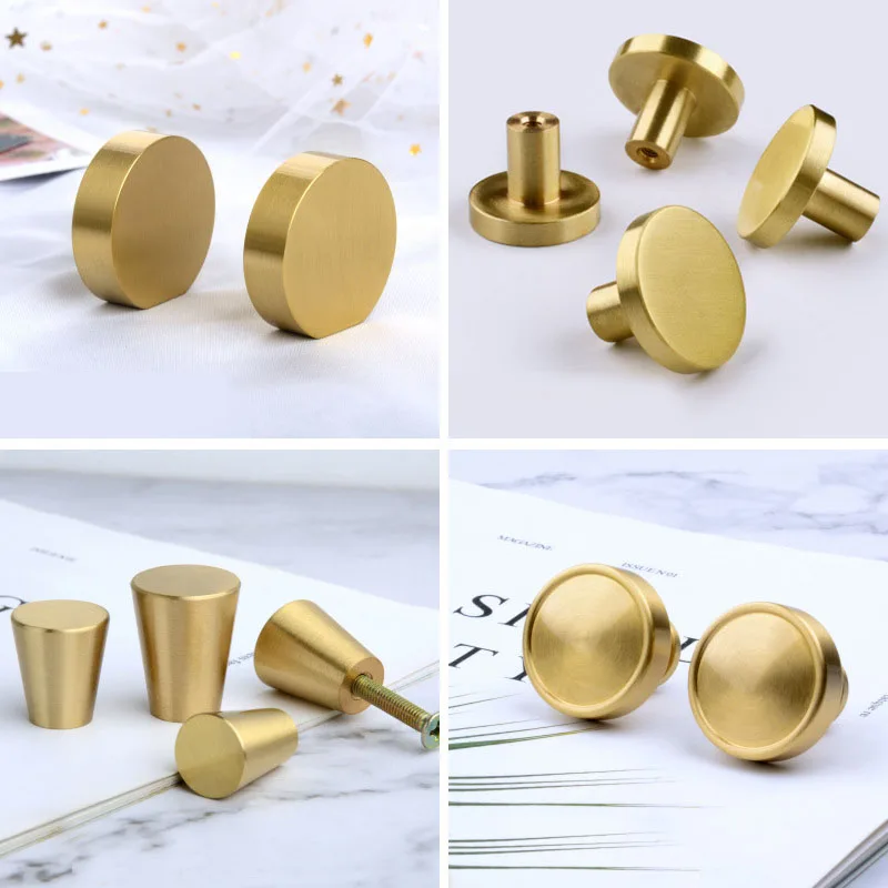Brass Chinese Style Cabinet Knobs 6