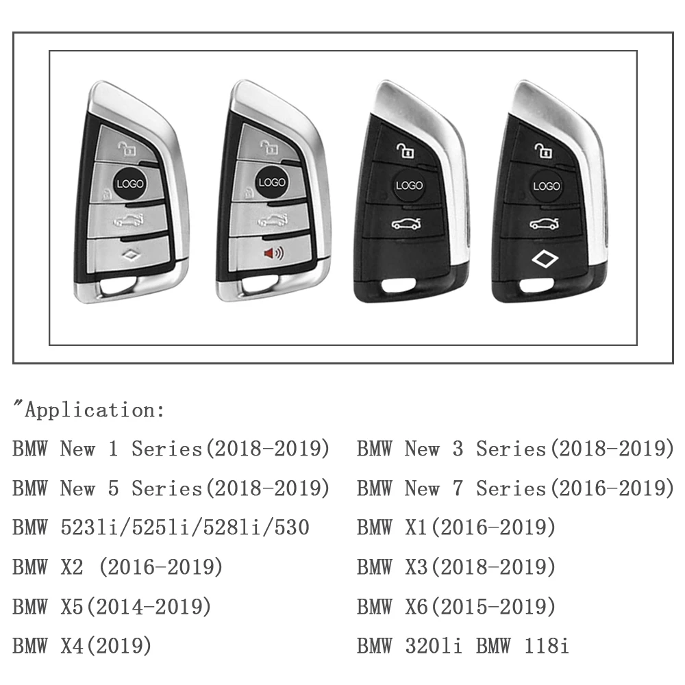 Ключа автомобиля чехол Натуральная кожа ключ Обложка сумка для BMW X1 X3 X4 X5 X6 F15 F16 F48 G30 G38 525 540 740 1 2 5 7 серии 218i