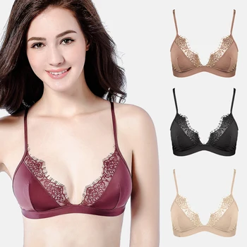 

Sexy Floral Lace Bra For Women Adjusted Straps Female Lingerie Comfortable breathable Soft Bralette Thin Seamless underwear bras