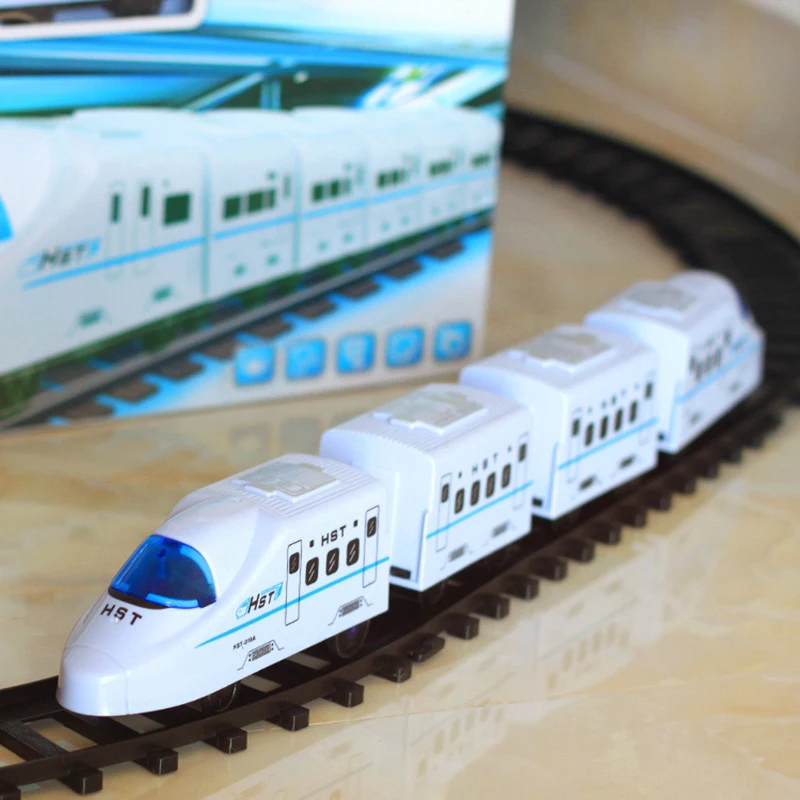

Christmas Gift Electric Toy Harmony Track Train Music Light Super Long Track Early Childhood Education Children Birthday Gift