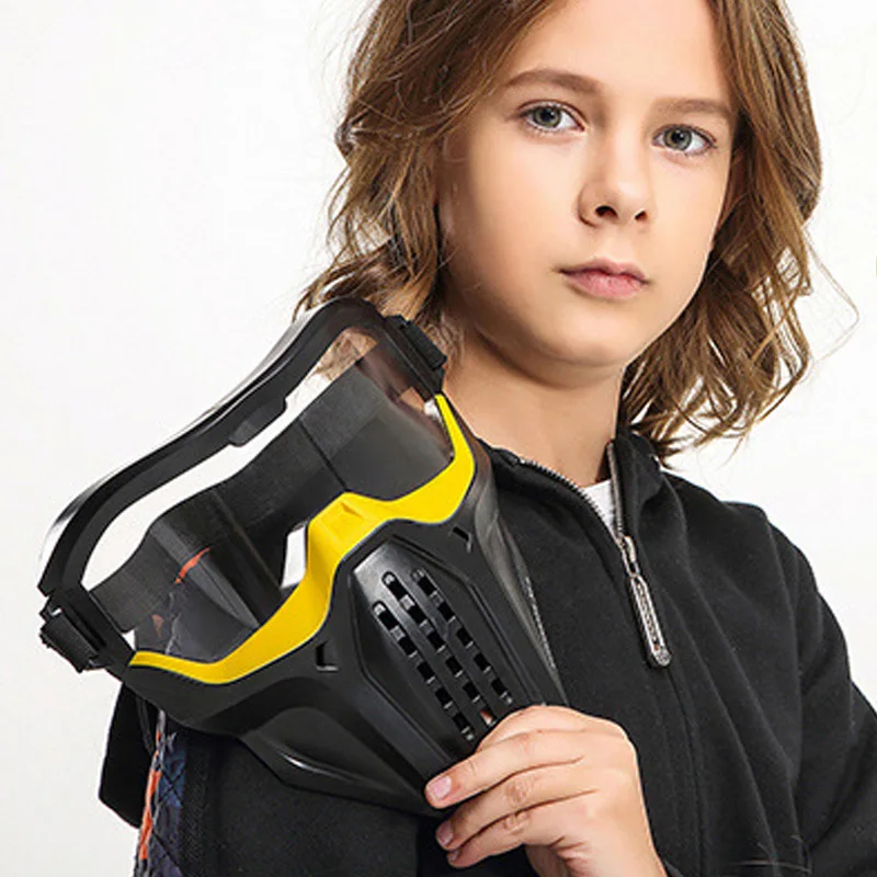 Маска защитные очки для Nerf Blaster Out Door Games Yellow