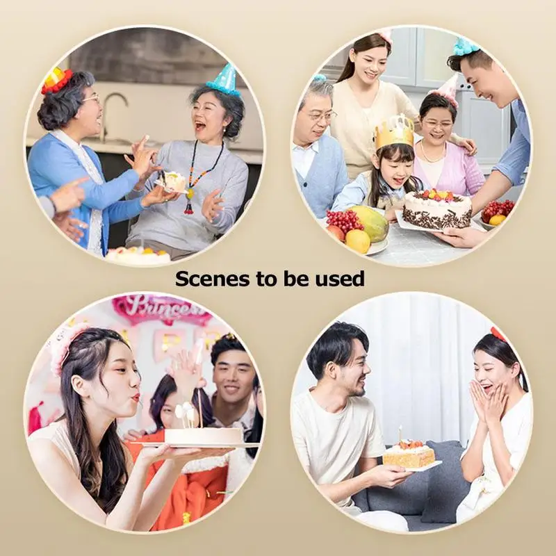 

2-in-1 Surprise Stand Musical Popping Cake Stand Happy Birthday Cake Holder New Net Red Creative Gift Double Cupcake Stand