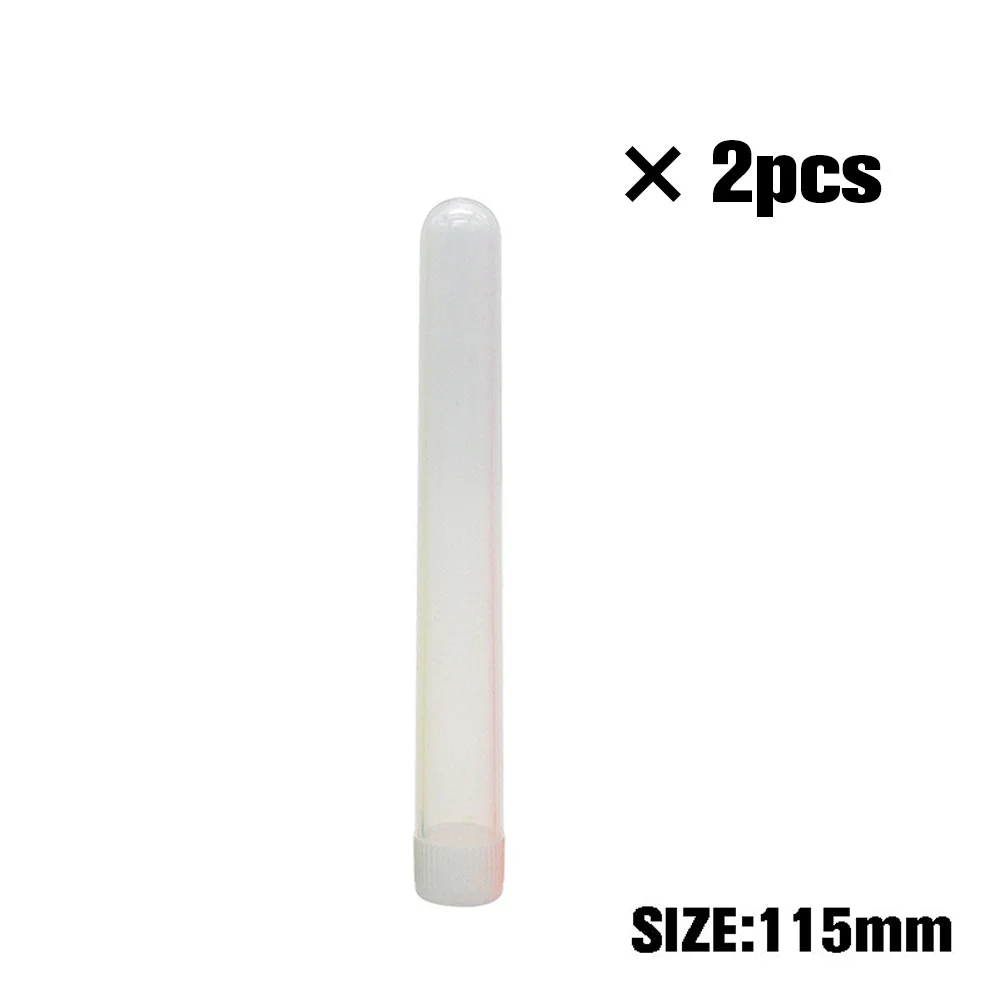 2 шт Новое поступление контейнеры для сигарет Doob tubes 115/135 мм конусы для хранения сигарет герметичная упаковка трубка флакон трубка Doob водонепроницаемый ящик для таблеток - Цвет: 115mm-White