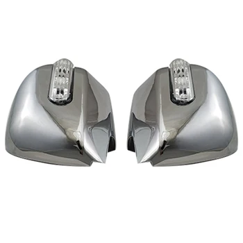 

Car Door Mirror Cover with Led for Toyota Highlander Kluger 1998-2003/Alphard 1998-2003 Abs Chrome