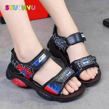 

Summer Boys Sandals 2020 New Fashion Children Beach Shoes Non-slip Soft Bottom Student Sports Sandals for Kids Boys Shoes Casual