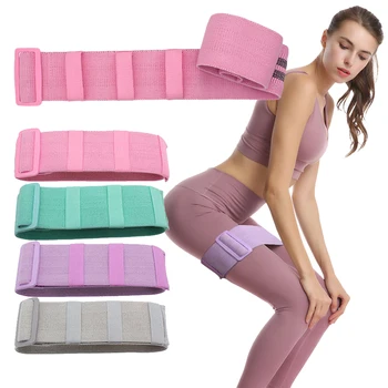 

Cotton Hip Resistance Bands Expander Anti Slip Widen Booty Exercise Elastic Bands For Yoga Workout Stretching Training Mini Band