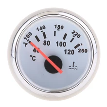 Лодка морской Электрический Температура воды Temp Gauge метр 52 мм 9-32 в