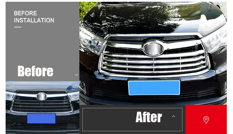 Аксессуары подходят для Toyota Highlander Kluger передний капот полосы передний двигатель декоративная полоска P153