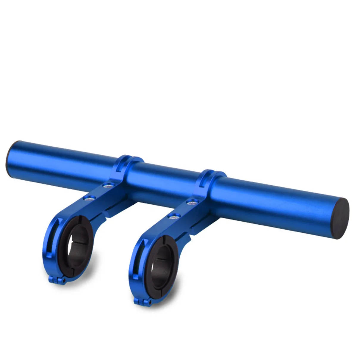 blue 02 Удлинитель для велосипедного кронштейна MTB двойной держатель для горного велосипеда Расширитель для велосипедного тахометра крепление для фонарика держатель лампы - Цвет: blue 02