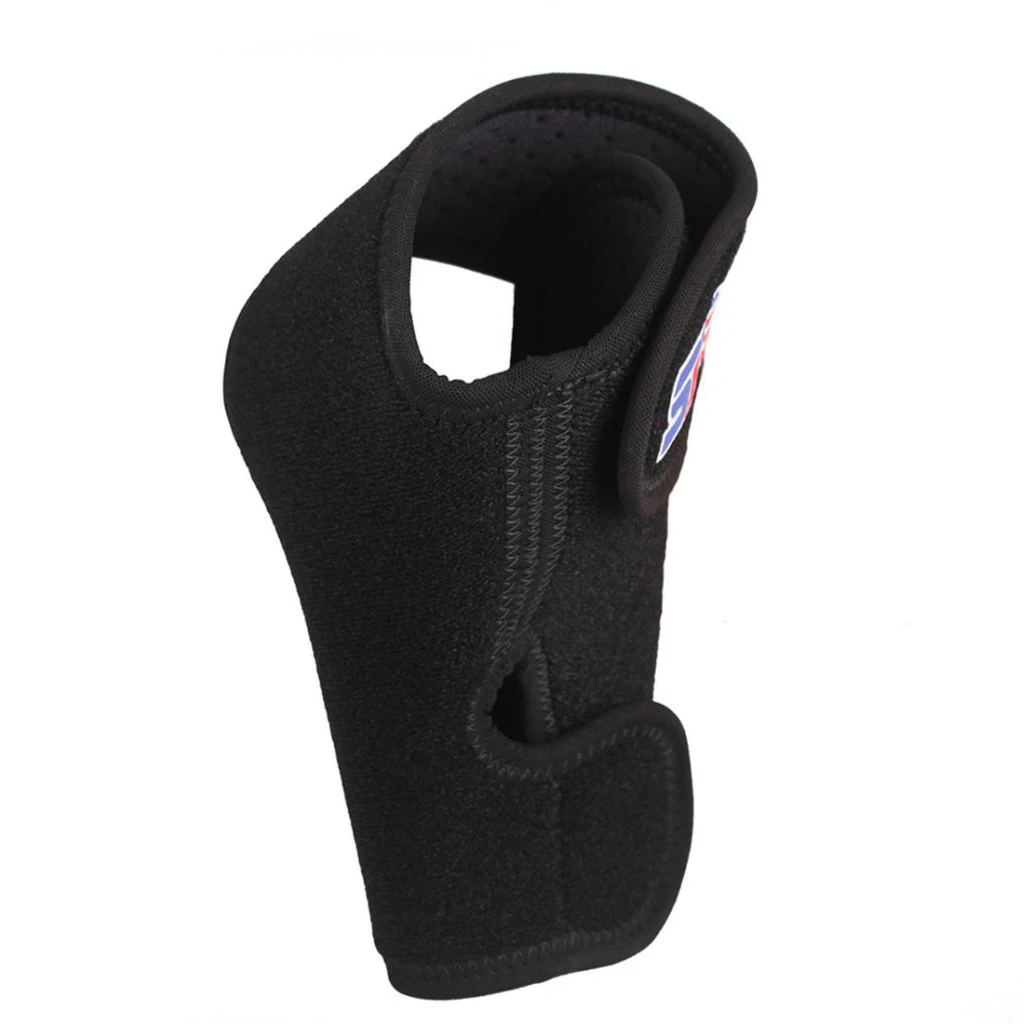 Adjustable Men's Women's Ankle Foot Brace Plantar Fasciitis Tendonitis Compression  Belt Black