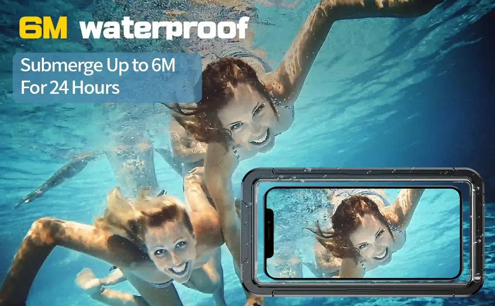 Case de Telefone à Prova Subaquática para lg Capa à Prova Água para Samsung A50 à Prova Dunderwater Água Stylo Redmi Nota 9s Note10 Real Dshockproof A52 Choque Funda 6 3 9s note10 real capa à prova dshockproof