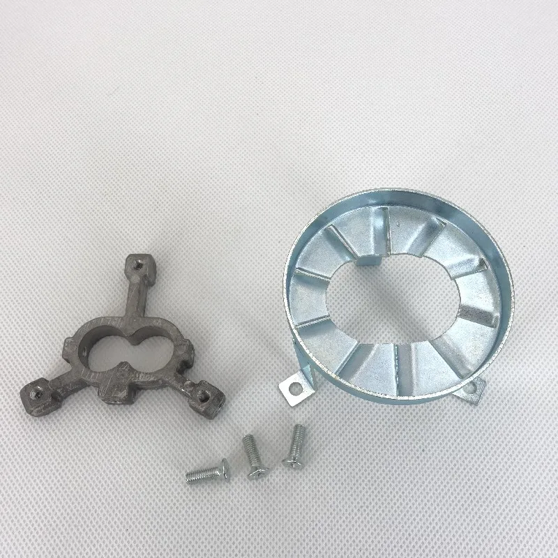 Double Hole Air Swirler For Waste Oil Burner Oil Spray Stabilizing Disc Ring Of Fire Steady Plate Flame Stabilizer For Burner
