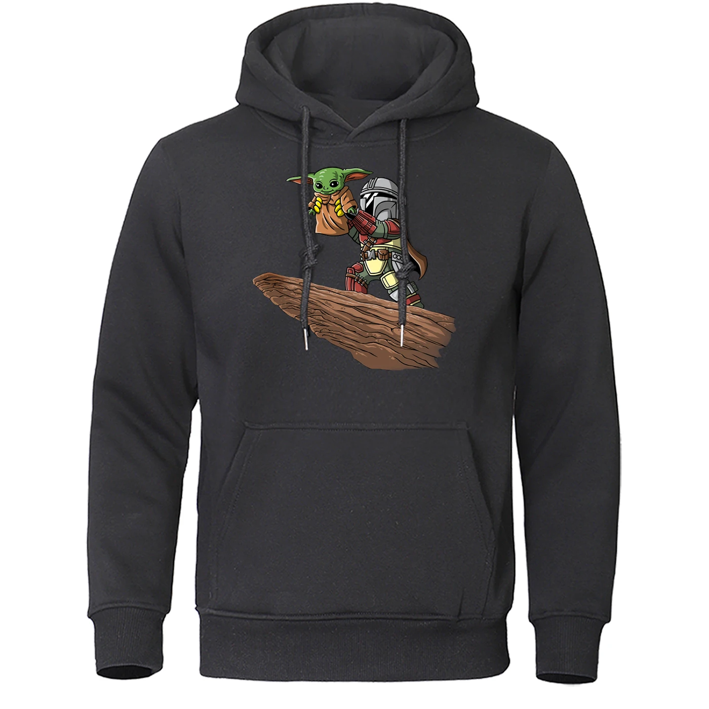 

Mandalorian Baby Yoda MoviesPullover Funny Print Hoodies Men Streetwear Hot Sale Spring New Hoodie Hip Hop Male Sweatshirt