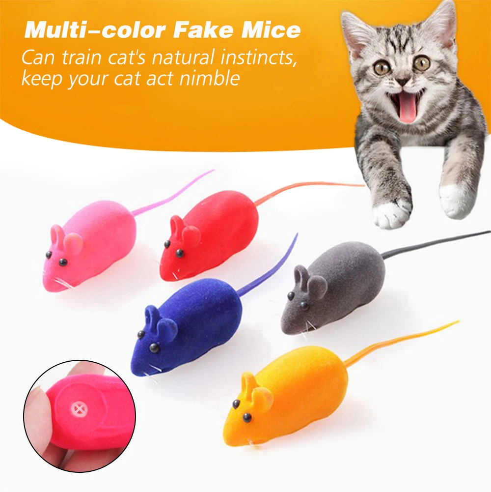 1/2/3/5/10 шт смешной ложной Мышь многоцветный животное кошка моделирование игрушечные рыбки с USB кабель Плюшевый игровой комплекс для кошек игрушки для кошек котенок