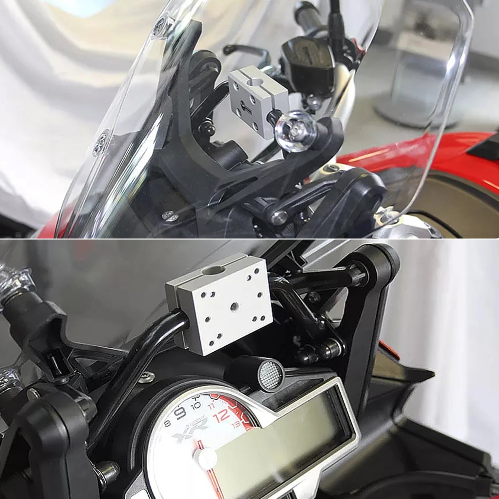 New Motorcycle Accessories Navigation Bracket GPS Charging Phone Holder USB For BMW S1000XR S 1000 XR 2015-2019
