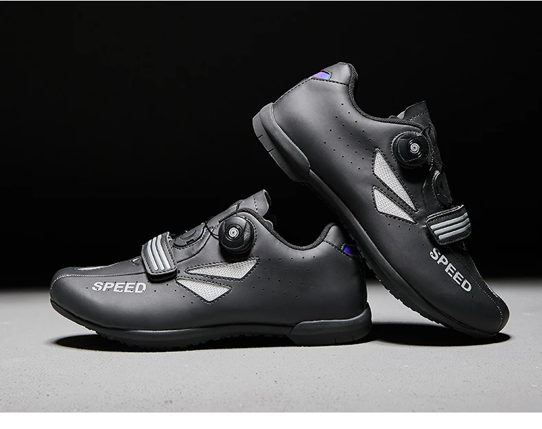 Road Cycling Shoes Sapatilha Ciclismo Bike Men Non-Locking Racing Breathable Ultralight Professional Bicycle Sneakers Women