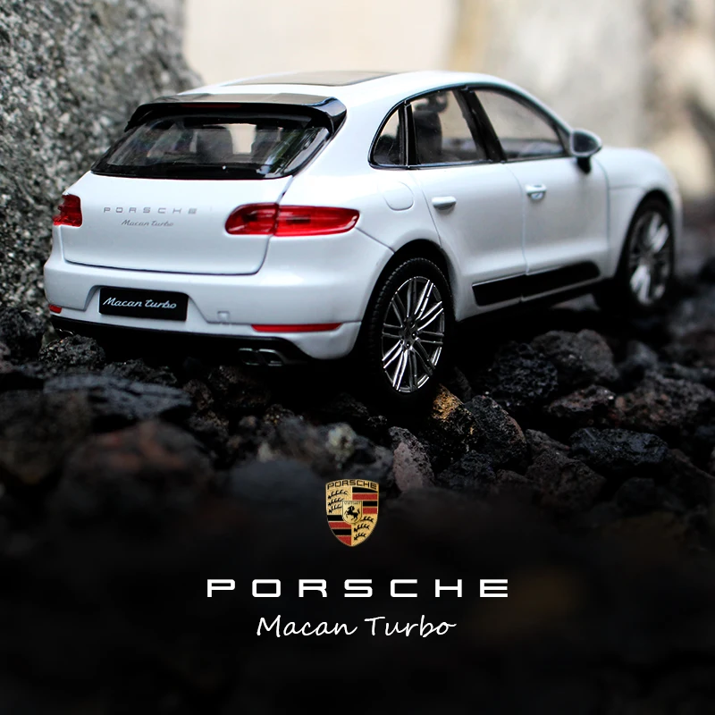 WELLY 1:24 белый Porsche Macan Turbo сплав модель автомобиля ремесла украшения Коллекция игрушек инструменты подарок